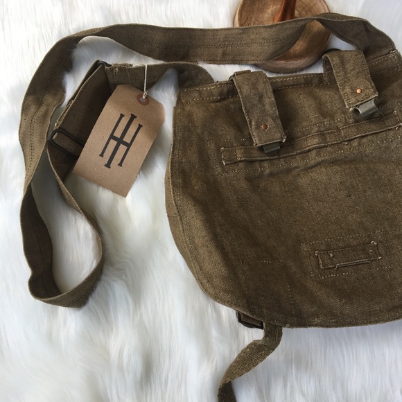 Vintage Handbags - NWT Vintage Czech military bag